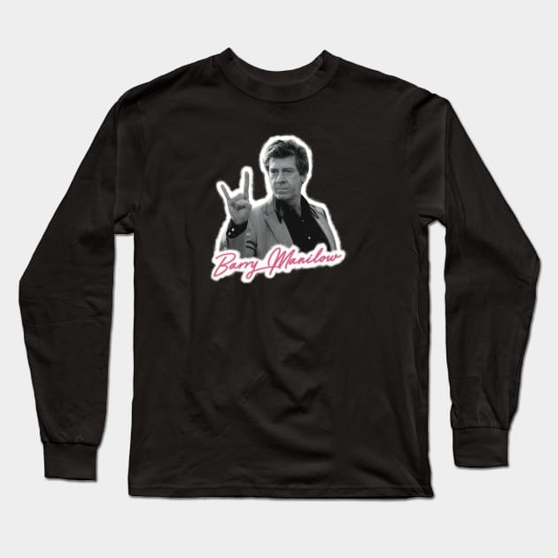 Vice Principal Manilow Long Sleeve T-Shirt by @johnnehill